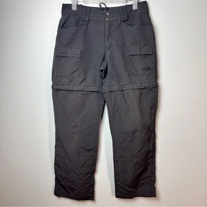 The North Face Women's Convertible Cargo Pants | Size 6 | Gray Hiking Zip-Off